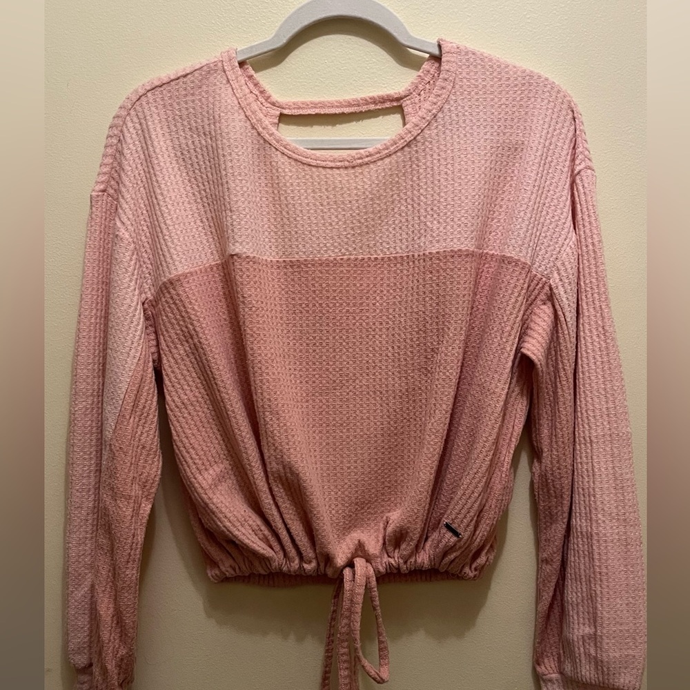 Pink sweater from Holister